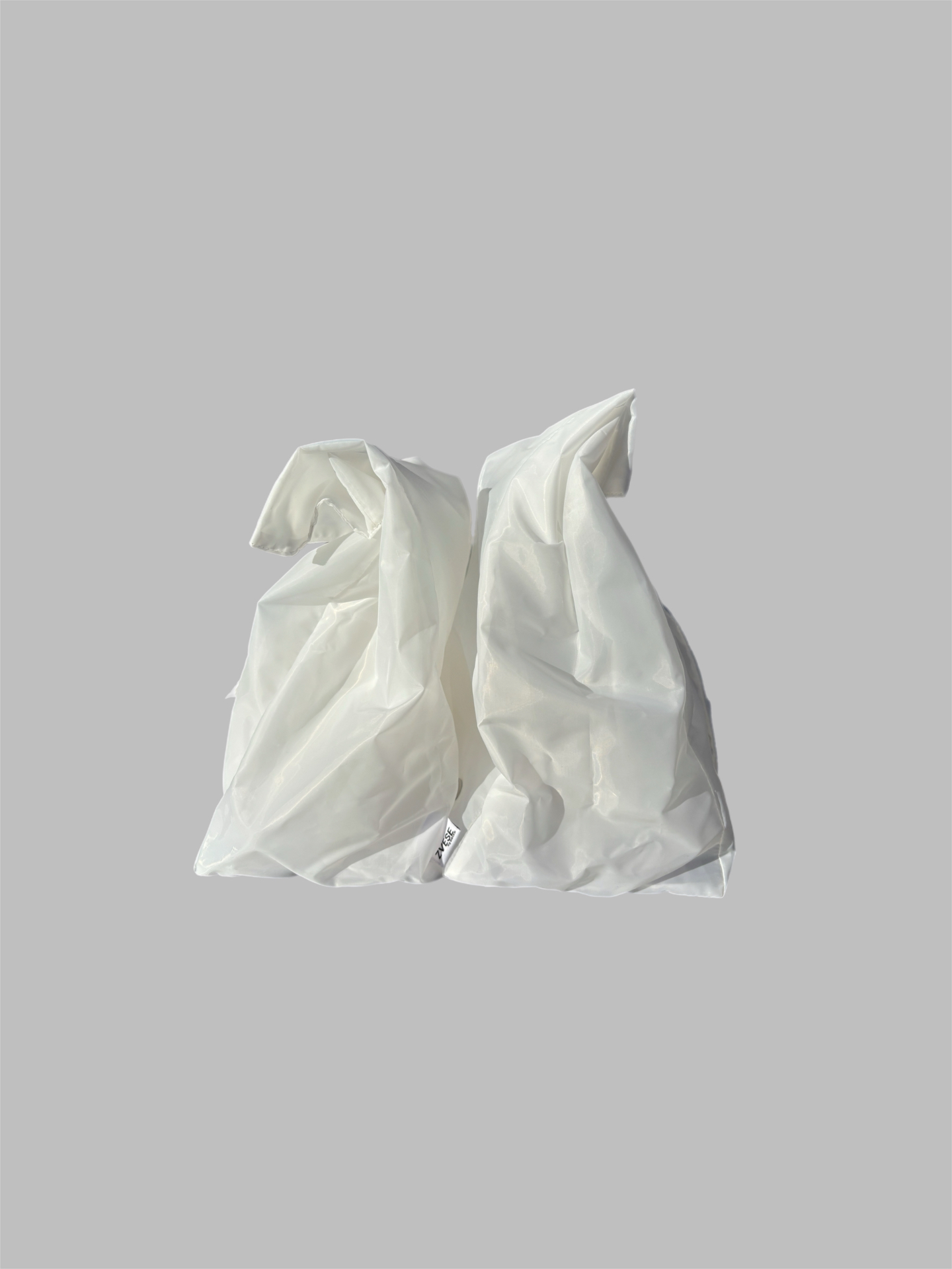 Two ZVESE bags fused together